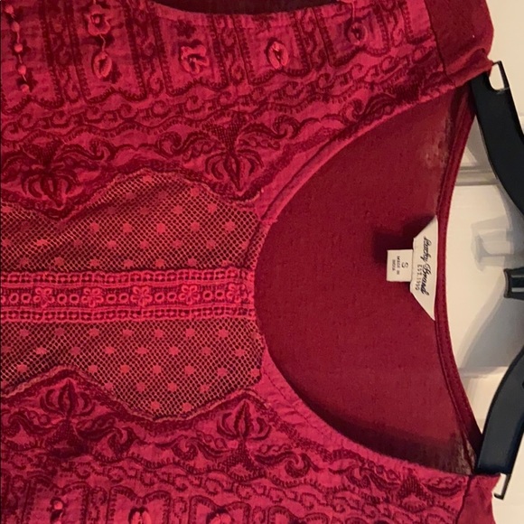 Lucky Brand Cranberry tank - Picture 2 of 2